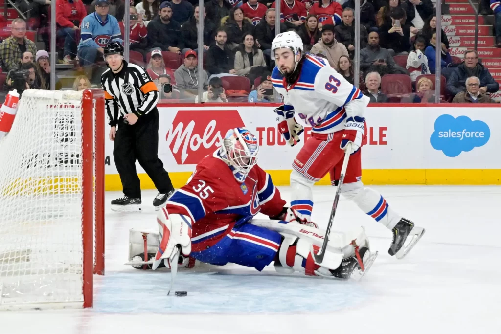 Samuel Montembeault Lhonneur En Janvier Sports Addik