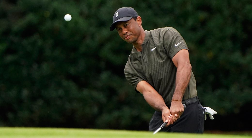 Tiger Woods bien en selle au Masters — Sports Addik