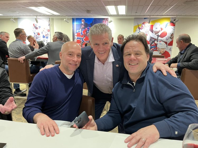 Kent Hughes, Chris Nilan et Jeff Gorton